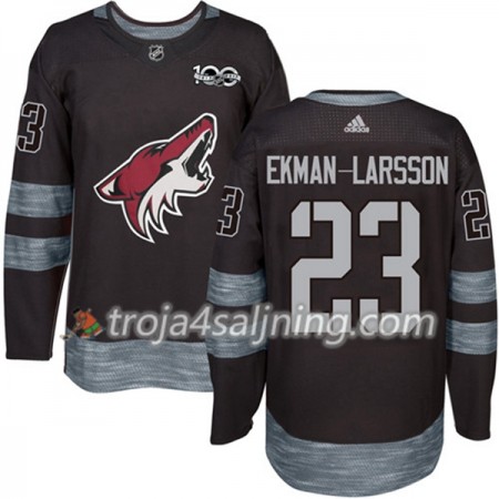 Arizona Coyotes tröja Oliver Ekman-Larsson 23 1917-2017 100th Anniversary Adidas Svart Authentic - NHL Tröjor Herr Arizona Coyotes tröja Oliver Ekman-Larsson 23 1917-2017 100th Anniversary Adidas Svart Authentic - NHL Tröjor Herr
